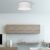 Ceiling  lamp SENSO White/Gold 3xE27 Ø50cm