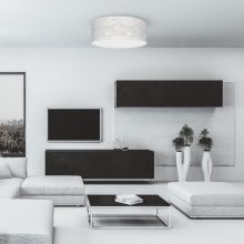 Ceiling  lamp SENSO White/Gold 3xE27 Ø50cm