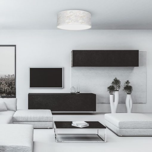 Ceiling  lamp SENSO White/Gold 3xE27 Ø50cm