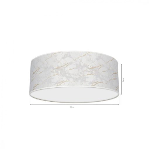 Ceiling  lamp SENSO White/Gold 3xE27 Ø50cm