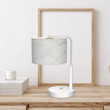 Bedside lamp SENSO White/Gold 1xE27