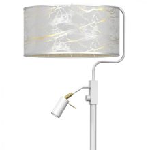 Floor lamp SENSO White/Gold 1xE27 + 1x mini GU10
