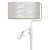 Floor lamp SENSO White/Gold 1xE27 + 1x mini GU10