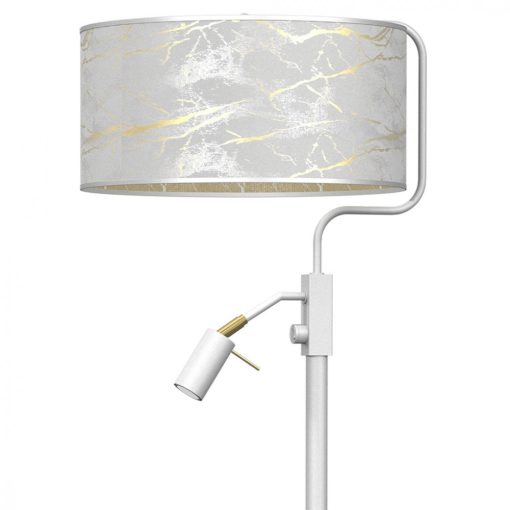 Floor lamp SENSO White/Gold 1xE27 + 1x mini GU10
