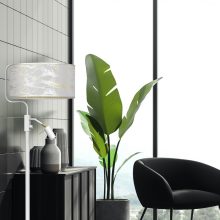 Floor lamp SENSO White/Gold 1xE27 + 1x mini GU10