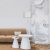 Floor lamp SENSO White/Gold 1xE27 + 1x mini GU10