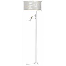 Floor lamp SENSO White/Gold 1xE27 + 1x mini GU10