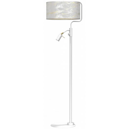 Floor lamp SENSO White/Gold 1xE27 + 1x mini GU10