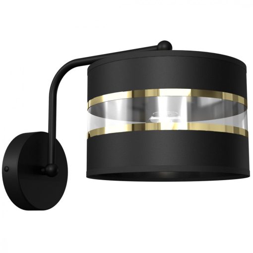 Wall lamp ULTIMO BLACK 1xE27