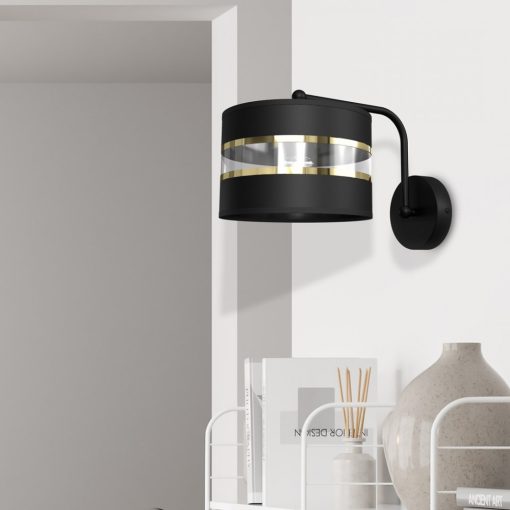 Wall lamp ULTIMO BLACK 1xE27