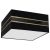 Ceiling  lamp Kwadrat ULTIMO BLACK 2xE27