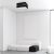 Ceiling  lamp Kwadrat ULTIMO BLACK 2xE27