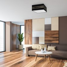 Ceiling  lamp Kwadrat ULTIMO BLACK 2xE27