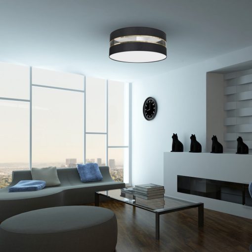 Ceiling  lamp ULTIMO BLACK 2xE27 Ø40cm