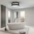 Ceiling  lamp ULTIMO BLACK 2xE27 Ø40cm