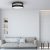 Ceiling  lamp ULTIMO BLACK 3xE27 Ø50cm