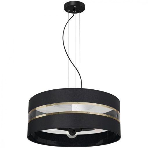 Pendant lamp ULTIMO BLACK 3xE27
