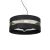 Pendant lamp ULTIMO BLACK 3xE27