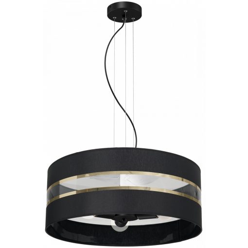 Pendant lamp ULTIMO BLACK 3xE27