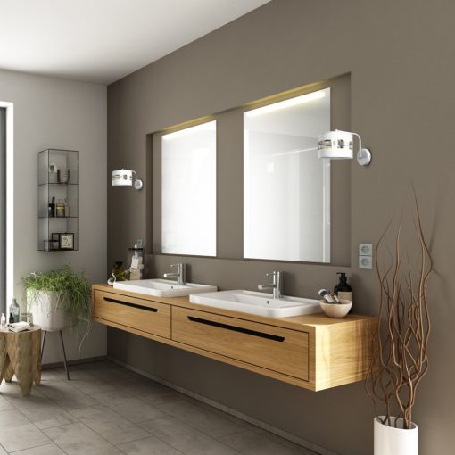 Wall lamp ULTIMO WHITE 1xE27