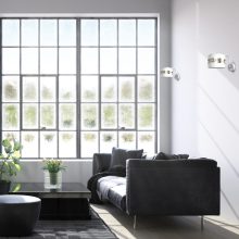 Wall lamp ULTIMO WHITE 1xE27