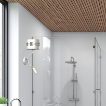 Wall lamp ULTIMO WHITE 1xE27 1x mini GU10