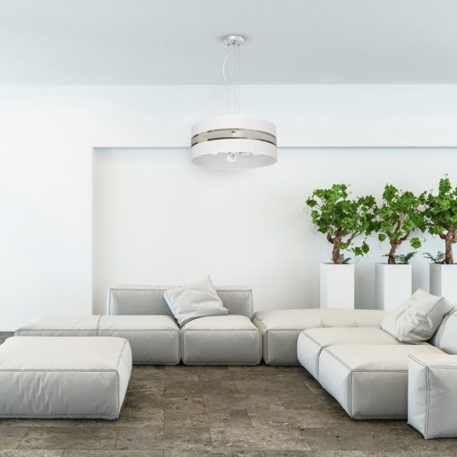 Pendant lamp ULTIMO WHITE 3xE27