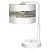 Bedside lamp ULTIMO WHITE 1xE27