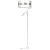 Floor lamp ULTIMO WHITE 1xE27 + 1xmini GU10