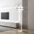 Floor lamp ULTIMO WHITE 1xE27 + 1xmini GU10