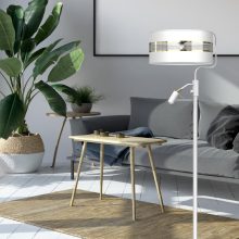 Floor lamp ULTIMO WHITE 1xE27 + 1xmini GU10