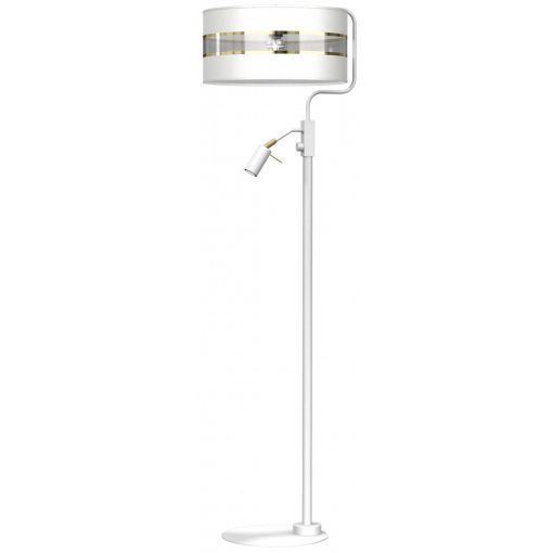 Floor lamp ULTIMO WHITE 1xE27 + 1xmini GU10