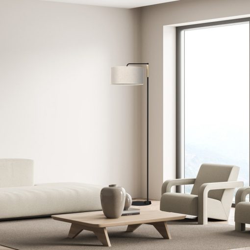Floor lamp ATLANTA 1xE27