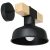 Wall lamp FARO BLACK/NATURAL WOOD 1xE27 60W