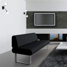 Wall lamp JOY BLACK / GOLD 2xE14