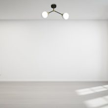 Ceiling  lamp JOY BLACK / GOLD 2xE14