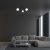 Ceiling  lamp JOY BLACK / GOLD 3xE14