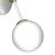 Wall lamp JOY WHITE / GOLD 2xE14