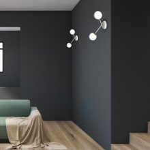 Wall lamp JOY WHITE / GOLD 2xE14
