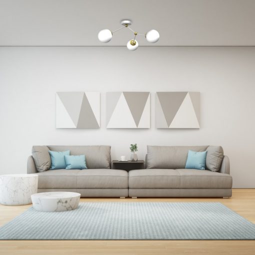 Ceiling  lamp JOY WHITE / GOLD 3xE14