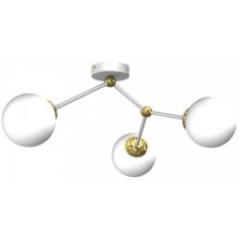 Ceiling  lamp JOY WHITE / GOLD 3xE14