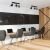 Ceiling  lamp SOLO SAWN BLACK / PATINATED WOOD 3x mini GU10