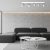 Ceiling  lamp SOLO SAWN WHITE / PATINATED WOOD 5x mini GU10