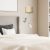 Wall lamp MARSHALL WHITE / RATTAN 1xE27 + 1x mini GU10