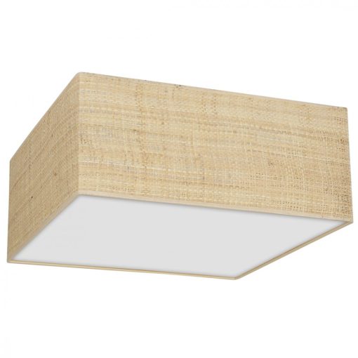 Ceiling  lamp MARSHALL WHITE / RATTAN 3xE27