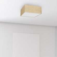 Ceiling  lamp MARSHALL WHITE / RATTAN 3xE27