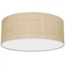 Ceiling  lamp MARSHALL WHITE / RATTAN 2xE27 Ø40cm