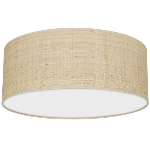 Ceiling  lamp MARSHALL WHITE / RATTAN 2xE27 Ø40cm
