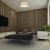 Ceiling  lamp MARSHALL WHITE / RATTAN 2xE27 Ø40cm