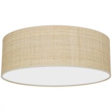 Ceiling  lamp MARSHALL WHITE / RATTAN 3xE27 Ø50cm